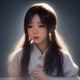程晓雨，技术编辑，年轻女性，居家办公环境，自然光照，亲切风格